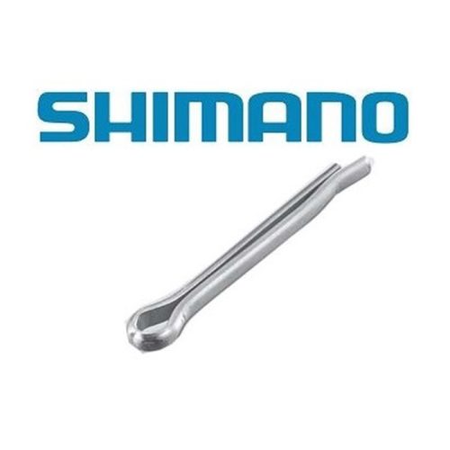 En ekernyckel av metall med Shimano-märke visas under den blå Shimano-logotypen på en vit bakgrund.