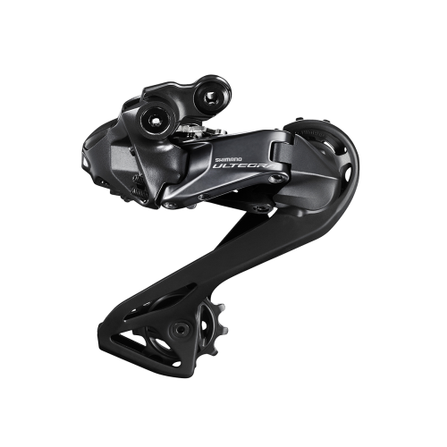 En svart Shimano Ultegra-bakväxel för cyklar