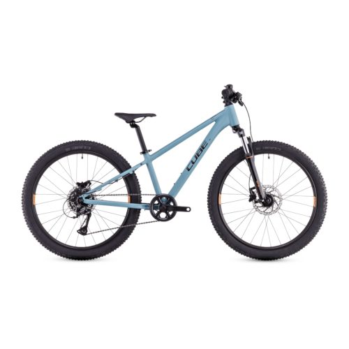 Blå Barncykel Cube Acid 240 Disc 24 tum med 1x8 växlar.