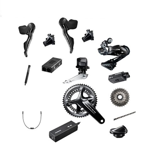 Shimano Dura Ace R9170 Di2 2x11-växlad disc komponentgrupp.