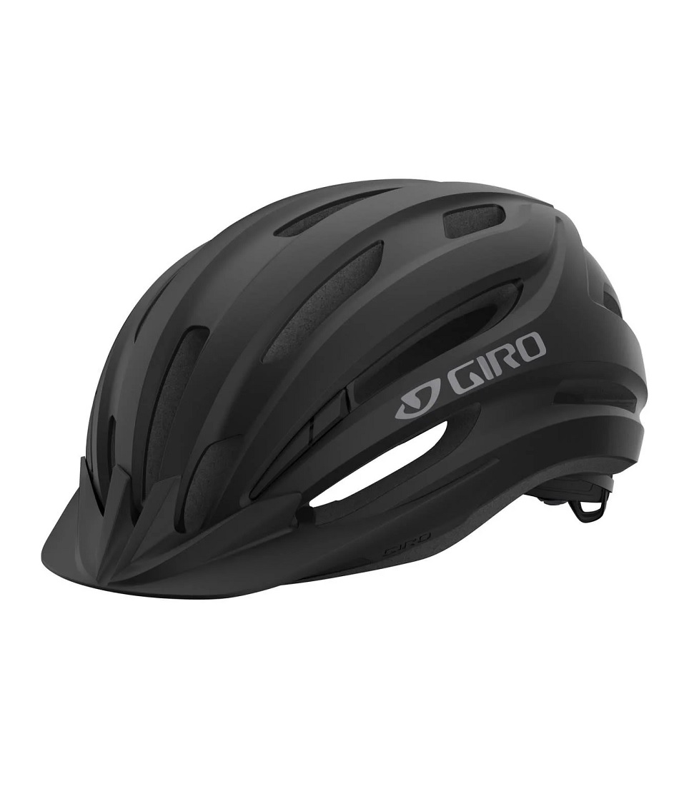 Giro-Register-svart-charcool Svart Giro Register Mips II cykelhjälm, med Giro-logotyp på sidan.