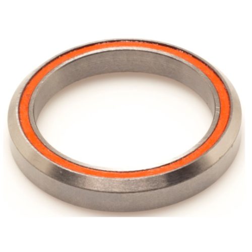 Styrlager PRO O:52/I:40/H:7mm är ett ringformat metallager med en orange tätning på insidan, mot en vit bakgrund.