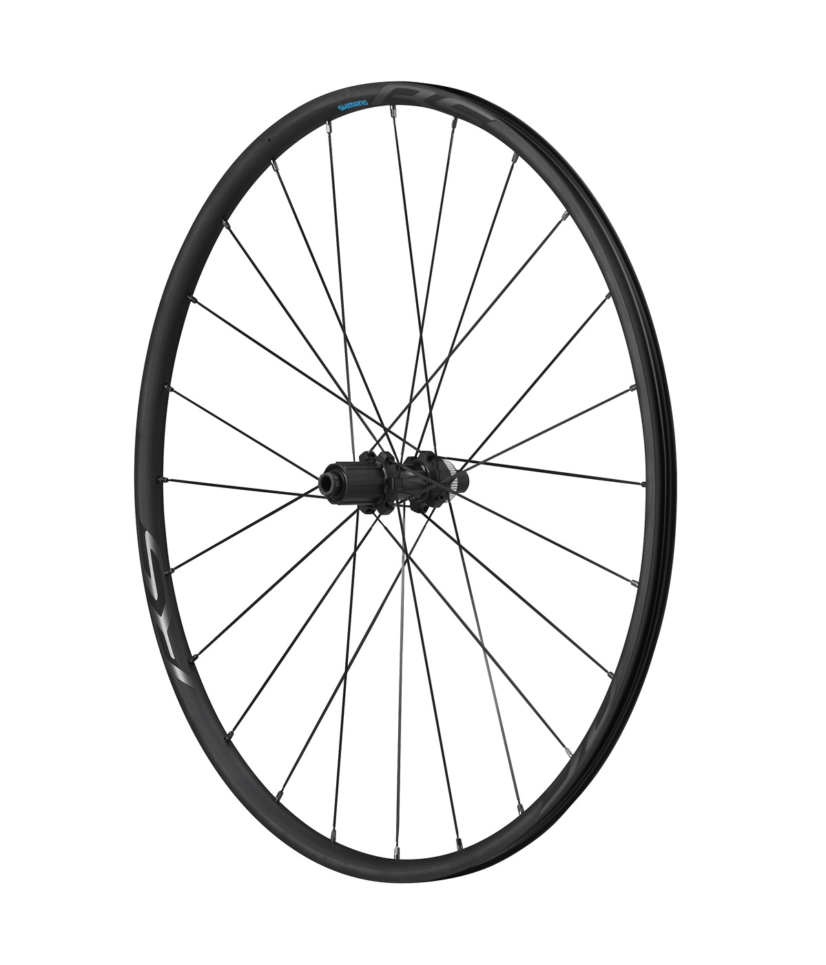 Shimano-RS370-TL-bakhjul.png Ett Shimano WH-RS370 TL CL hjul framifrån