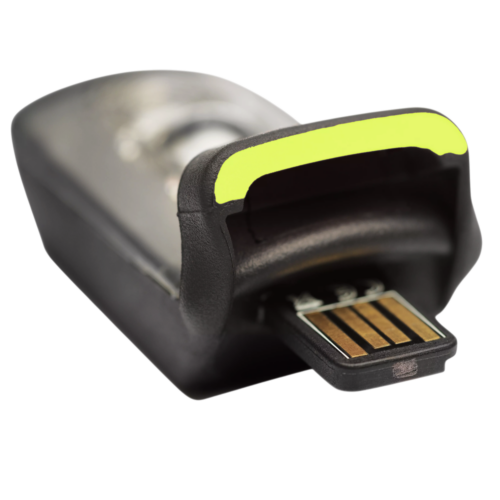 Liten svart Specialized Stix Switch-ram-/baklampa med inbyggd USB-laddningsanslutning.