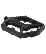 Crankbrothers Stamp 1 Gen 2 plattformpedal, svart, för cyklar.