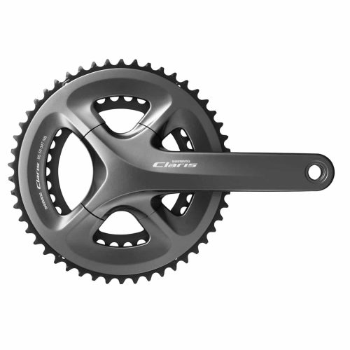Crankset Shimano Claris FC-R2000 i grå metall
