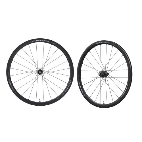 Två Dura-Ace WH-R9270-C36 hjul i kol