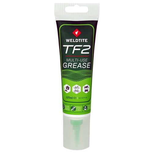 Fett Weldtite TF2 cykelfett, 125 ml tub, förhindrar friktion och slitage.