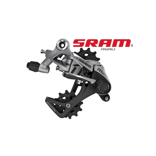 Detaljrik bild av en SRAM Rival 1 Type 3.0
