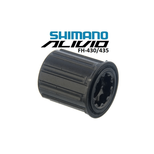 Närbild av en Shimano Alivio FH-430/435 body