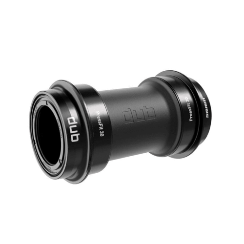 Svart Sram DUB BB30 PressFit vevlager för landsvägscyklar