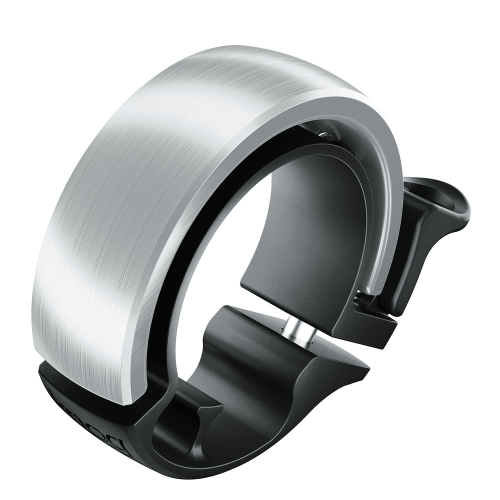 En närbild av Knog Oi Classic large silver