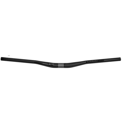 MTB-styre Cube Riser Trail Pro Carbon 750 mm, svart med Cube-logotyp.