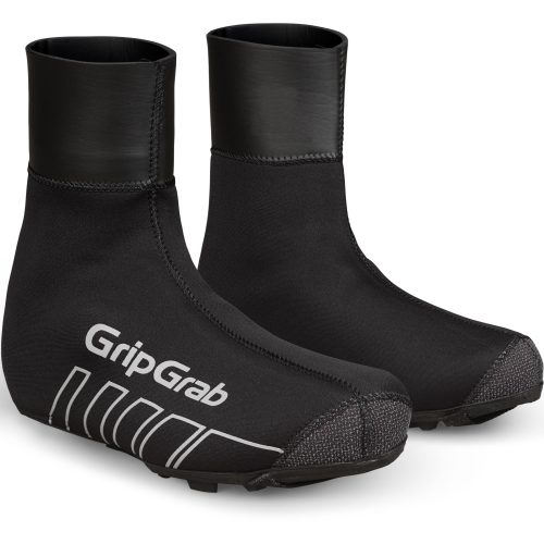 Ett par GripGrab Racethermo X vattentäta vinter MTB/CX skoöverdrag.