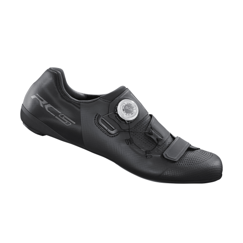 Shimano SH-RC502 Landsvägssko i svart har en strukturerad yta