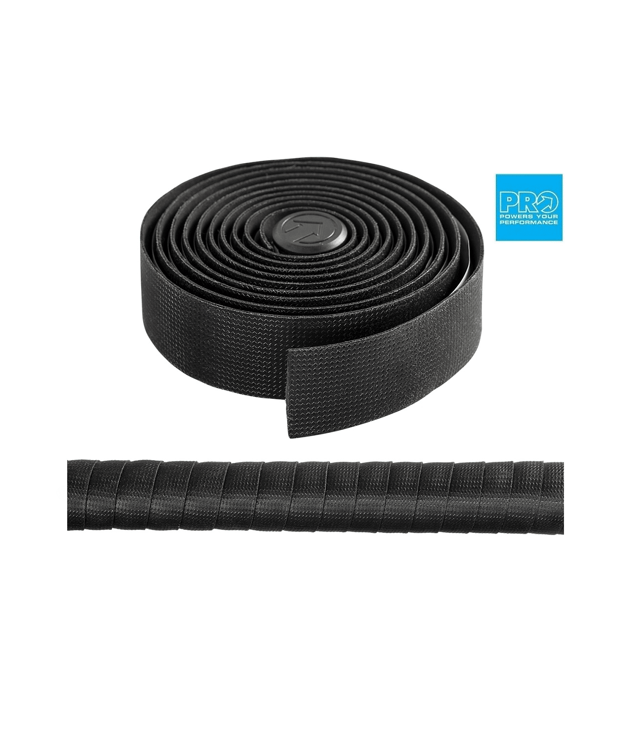 styrlinda-pro-race-comfort-3mm-gel.png Styrlinda PRO Race Comfort 3mm Gel visas i rulle och utrullad, med PRO-logotypen synlig. Den svarta färgen och strukturerade ytan framhävs i ett jämnt och detaljerat ljus.