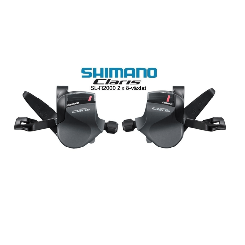 Ett par Shimano Claris SL-R2000 växelreglage för cykel