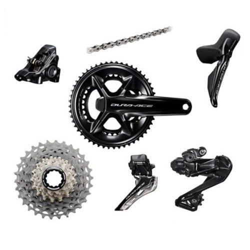 Shimano Dura Ace R9270P Di2 2x12s gruppset med effektmätare.