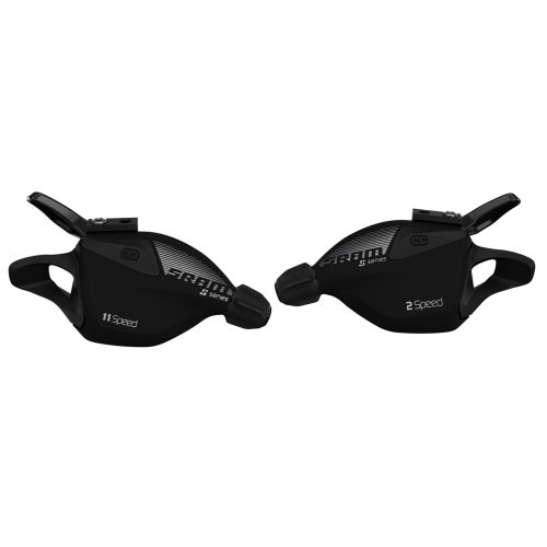 Två svarta SRAM SL 700 växelreglage