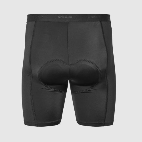 Gripgrab RIDE Vadderade Underkläder Shorts, bakifrån. Svarta cykelshorts med vaddering.