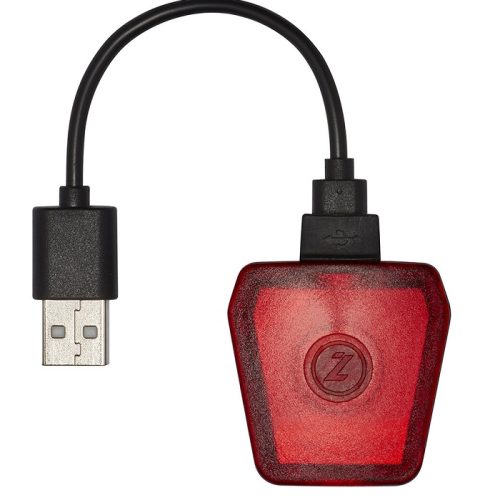 Röd Lazer LED-hjälmlampa med USB-kabel för Lizard, Gekko och Lil`Gekko cykelhjälmar.