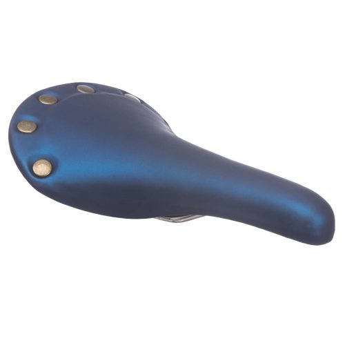 Blå Spectra Lifestyle Calos cykelsadel, 89 x 192 mm, olika färger.