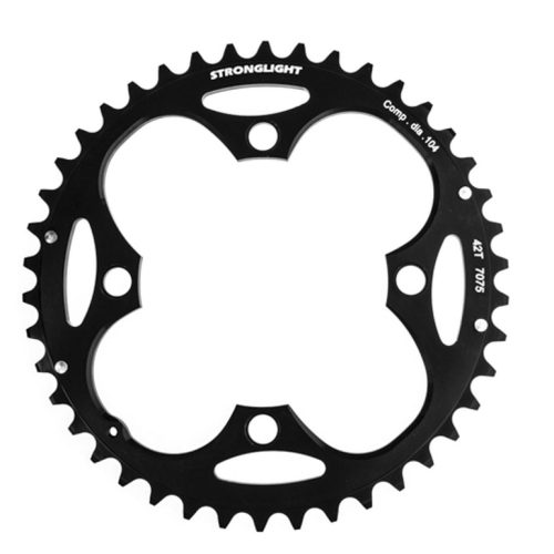 Stronglight Shimano 42-tandat framdrev för 3x9 växlat med 104 mm BCD.