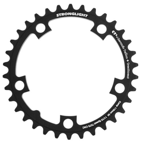 Stronglight CT2 110 mm framdrev för Shimano, 10/11-växlat, 34-tandat.