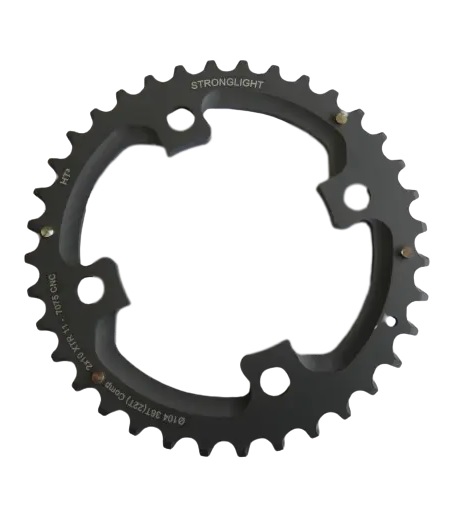 Stronglight-FC-M980-38 Stronglight XTR FC-M980 2x10-växlad 38-tandat framdrev.