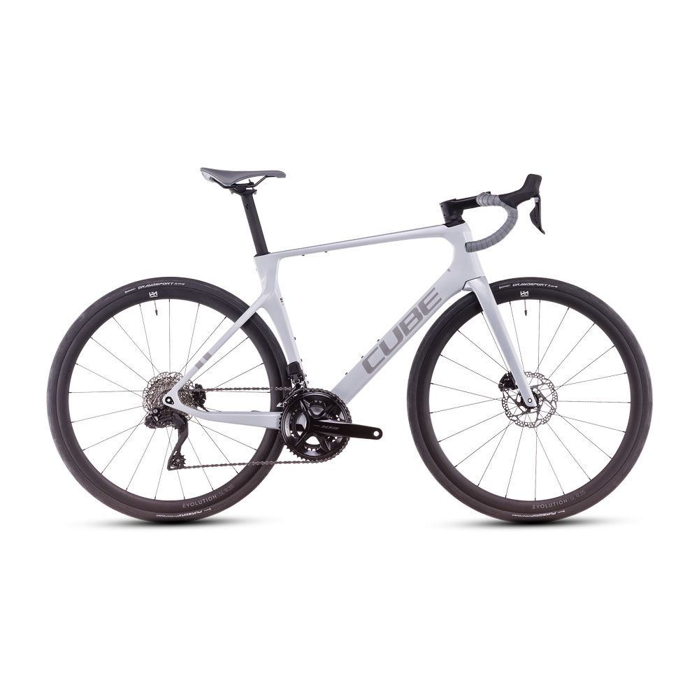 826100_Agree C62 ONE White Grå Cube Agree C:62 ONE racer med 105 Di2 växel.