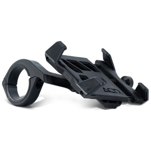 Mobiltelefonfäste ACID Phone Mount HPA eller HPP, en svart plastkonstruktion.