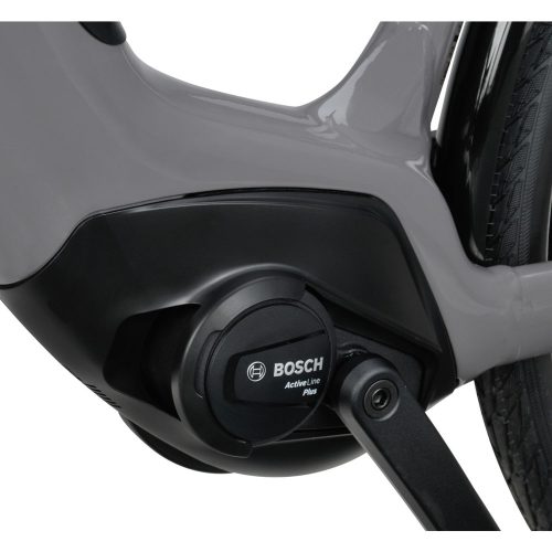 Elcykel Batavus Altura Power Plus med Bosch Smart System-motor i grått.