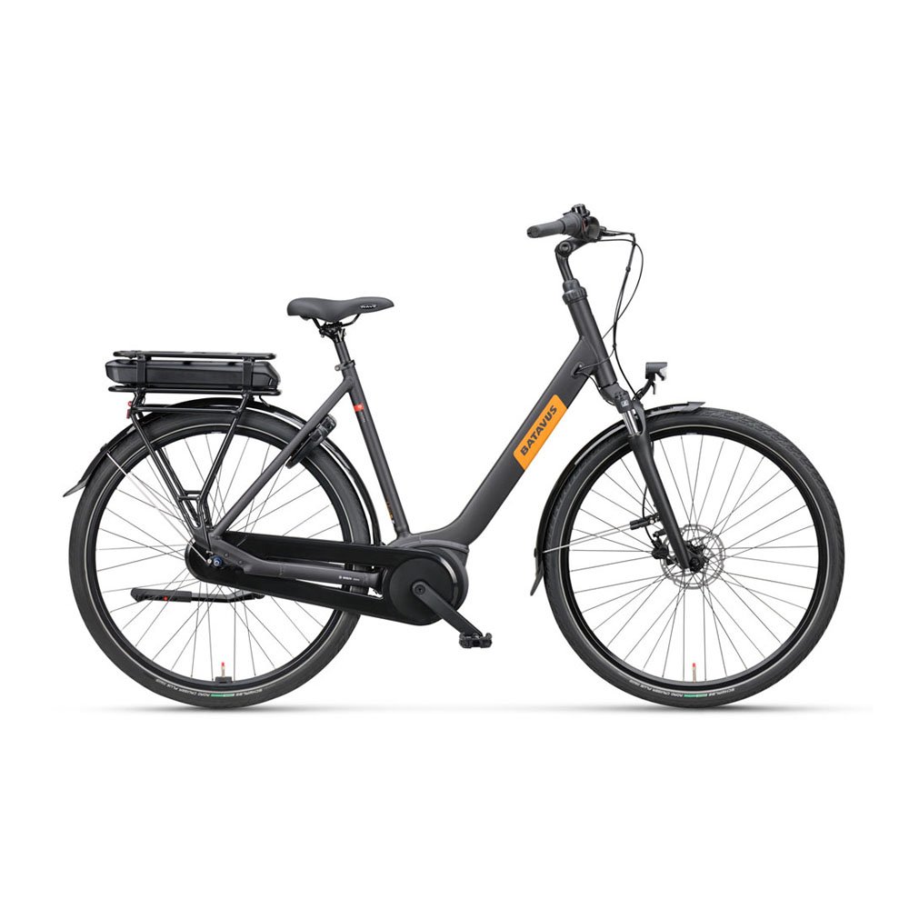 Batavus Altura E-go 1 (kopia) Grå Batavus Altura E-Go Bosch elcykel med 7 växlar för smart cykling.