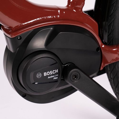 Elcykel Batavus Altura E-Go Plus med Bosch Active Line Plus motor.