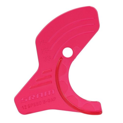 Rosa växelmall för SRAM eTap AXS och SRAM Red/Force eTap AXS justering.