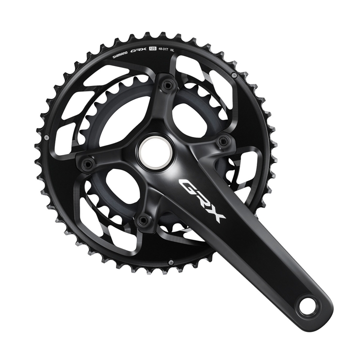 FC-RX820-2-48-31T-Shimano Shimano GRX FC-RX820-2 48/31T, 2x12s vevparti för cykel.