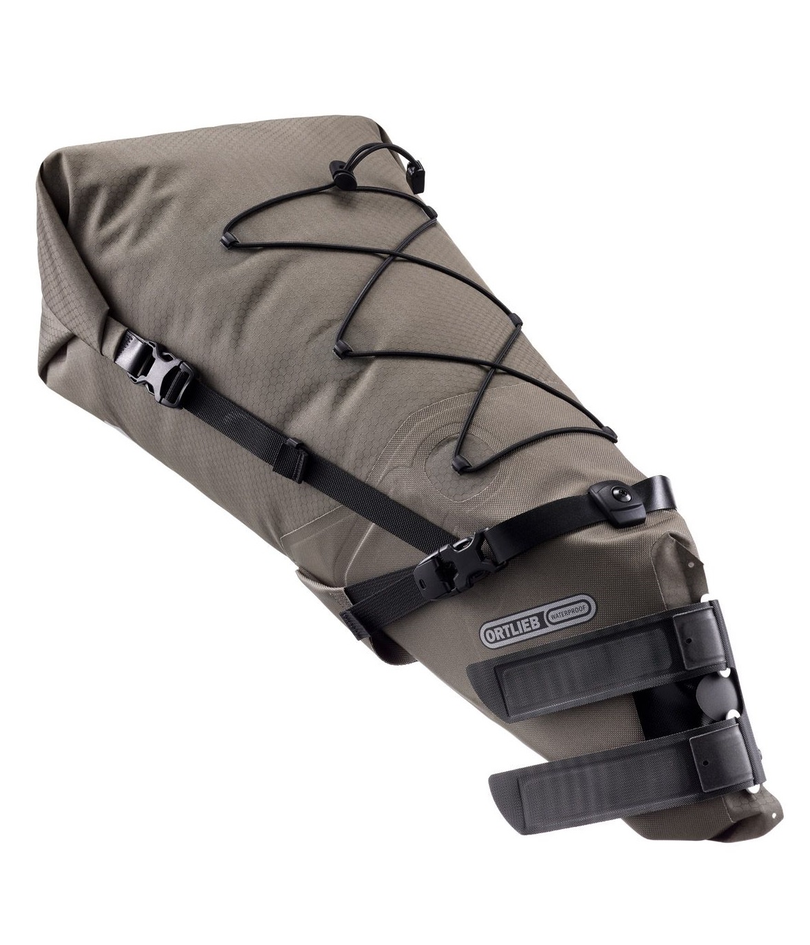 Ortlieb-seat-pack-16-5l-sand Ortlieb Seat Pack sadelväska i färgen dark sand, 11 eller 16,5 liter.