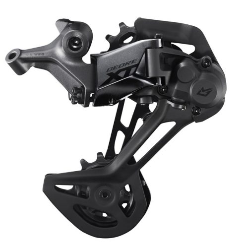 Shimano XT RD-M8130 Shadow + bakväxel för 1x11s, som visas i en produktbild.