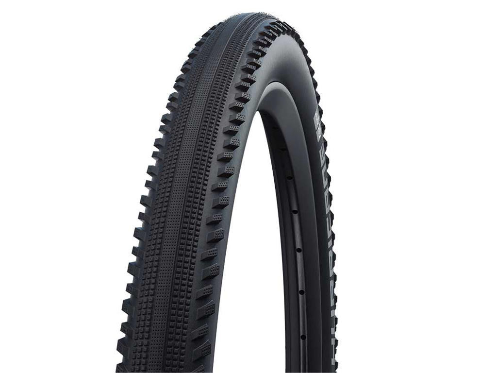 11159048_default Svart Schwalbe Hurricane 29-tums MTB-däck, 2,25 (57-622), framifrån.