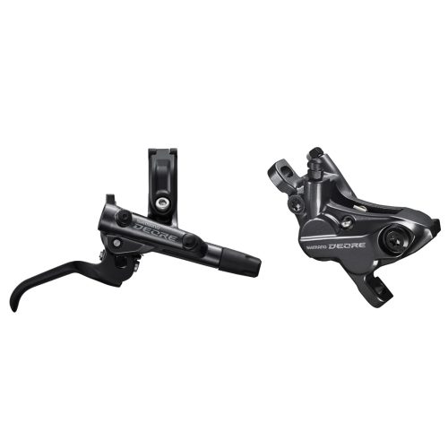 Shimano Deore M6120 skivbromsset fram och bak, med bromsok och handtag.