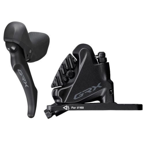 Shimano GRX skivbromsset ST-RX600/BL-RX600, BR-RX400 fram/bak, 2x11/1x11-vxl.