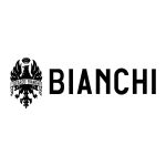 Bianchi-logotypen, som visar en stiliserad örn och ordet "Bianchi" i fetstil.