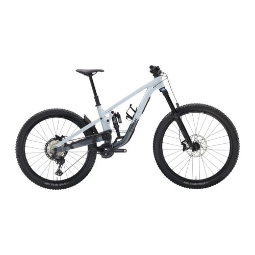 Grå Trek Slash 8 Gen 6 Enduro-mountainbike, 29/27,5 tum.