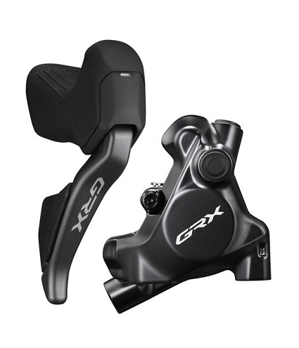 Shimano GRX Di2 skivbromsset BL-RX825, BR-RX820 fram och bak, 2x12s.