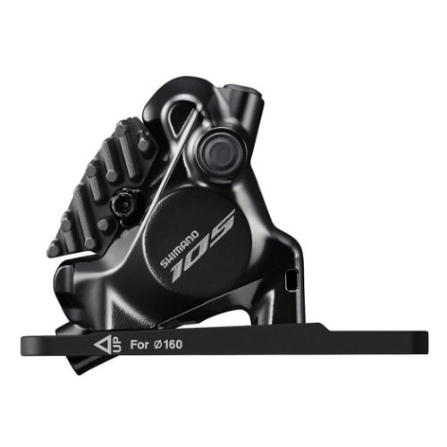 Shimano 105 BR-R7170 skivbromsok för fram eller bak. Svart.