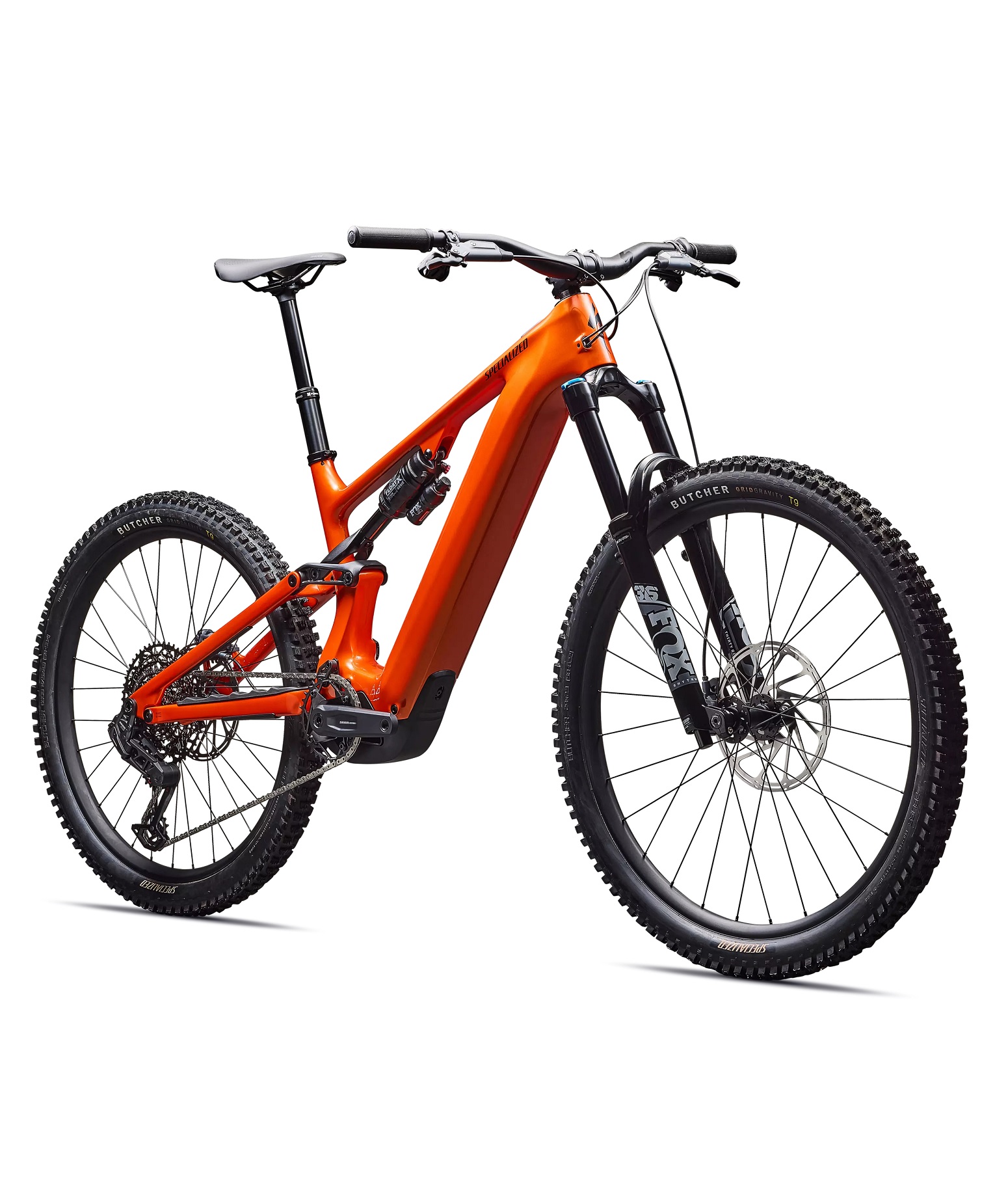 LEVO-COMP-CARBON-G4-ORGTNT-SILDST-DKNVY Orange Specialized Turbo Levo 4 Comp Carbon el-mountainbike med 29/27