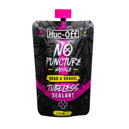 Muc-Off No Puncture Hassle Road & Gravel 140 ml tubeless-vätska.