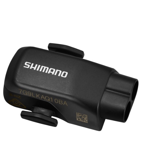 Shimano-EW-WU101 Svart trådlös sändare Shimano EW-WU101 Di2 D-fly, ANT+ med Shimano logotyp.