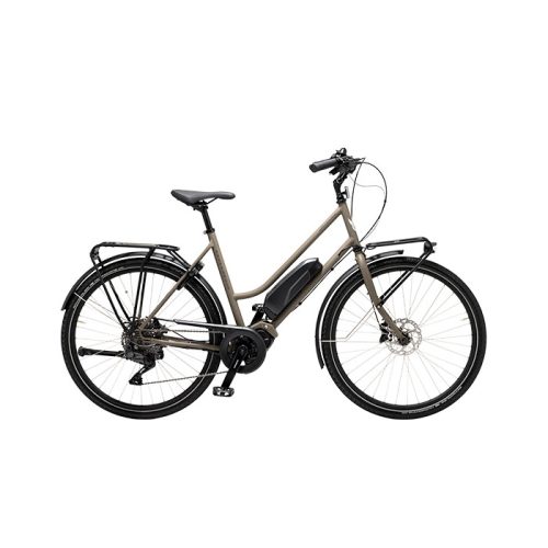 Beige dam Elcykel Skeppshult Suverän EL med 10 växlar och Di2.