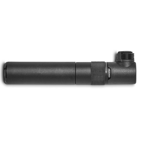 Svart Acid Race Micro handpump, 120 psi, cykeltillbehör.